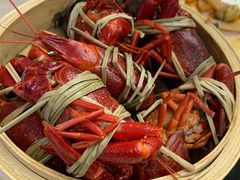 清蒸水果酵素小龙虾-小鳌陪你小排档·四季小龙虾·田鸡·宵夜(中央第五街店)