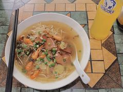 牛肉河虾汤面-梧桐面馆桐乡阿能面店(印象城店)