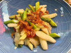 樱花虾山药芦笋-得丘礼享谷·玉兰苑