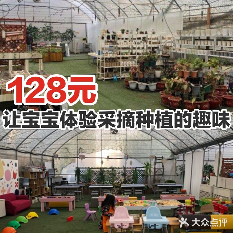 128元让宝宝体验采摘种植的趣味
