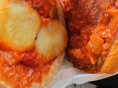 大盘鸡辣腿堡-麦当劳(展览路店)