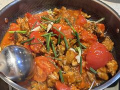 -贵州辣子鸡番茄鸡