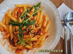 意式直面配鸡肉辣椒番茄酱-Wagas沃歌斯(合生汇店)