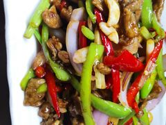 爆炒黑山羊肉-德天丽水风味馆