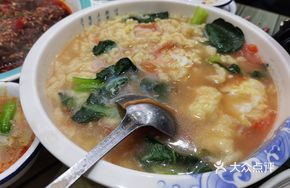 Old Soup Noodles with Dumplings