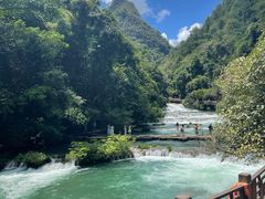 -小七孔景区-六十八级跌水瀑布