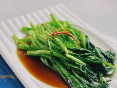白灼菜心-墨白私房菜·广东菜 粤菜