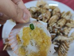 蒜蓉蒸扇贝-板桥海鲜广场(文明东店)