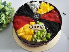 -喜莲娜动物奶油生日蛋糕(箭盘店)