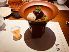 低温慢煮16小时鲍鱼东坡肉-觀芷隐轩