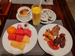 -广州万富希尔顿酒店-感趣自助餐厅·生蚝海鲜刺身