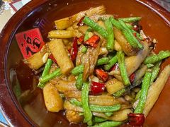 茄子豆角-湘春酒家·1989(运达汇店)