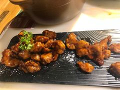 雪花糖醋里脊-绿茶餐厅(西单老佛爷店)