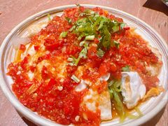 凉拌荷包蛋-浩海火燒雲傣家菜(芮欧百货店)