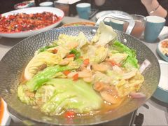 干锅油渣包菜-四川饭店(城乡购物中心店)