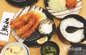Fried Pork Cutlet and Fried Shrimp