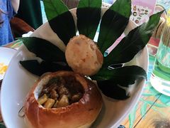 咖喱面包鸡-烛影拾光观景餐厅·创意菜·摄影·小提琴(大唐不夜城店)