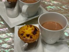 餐后葡挞配奶茶-8餐厅(新葡京酒店)