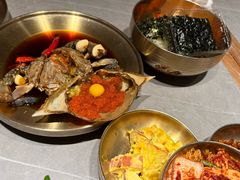 -草家酱蟹炭火烤肉店(珲春南路一店)