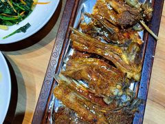 菠菜拌面筋-品回味清真西北楼(宁波首店)