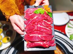 鲜切牦牛肉-蜀滋香鲜鱼火锅(黄金路店)