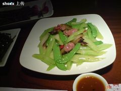 西芹兰豆炒腊味-望湘园·湖南菜(宏伊店)