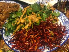 辣椒炒肉-娄三少·老北京春饼烤鸭家常菜(方庄店)