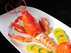 翡翠汁冻法国蓝龙虾-杭州JW万豪酒店-万豪中餐厅