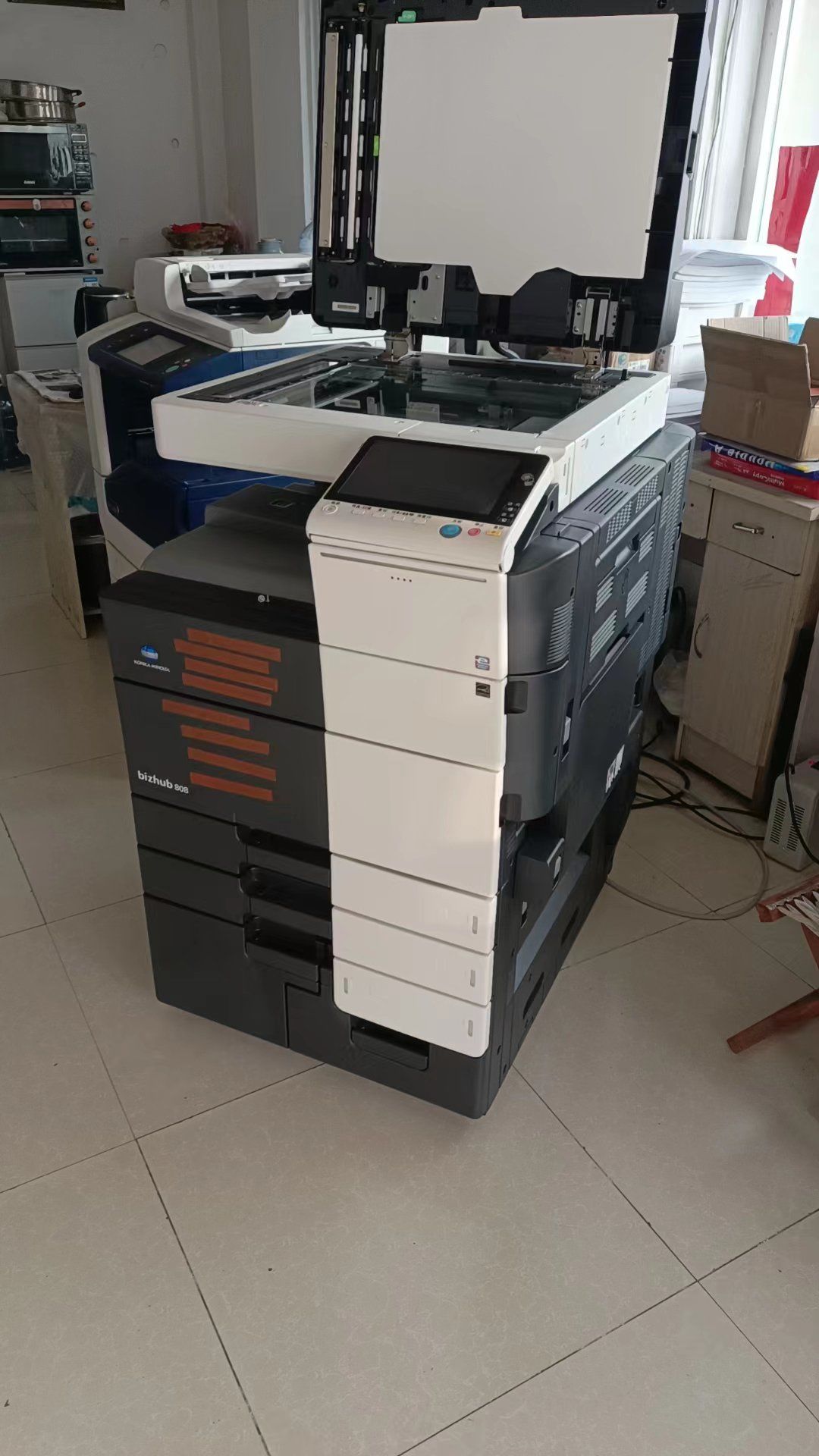 柯美高速黑白复印机