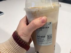 烤黑糖波波牛乳-喜茶(杭州龙湖西溪天街店)