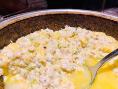 石锅烧的嫩豆腐-7017浙菜•建德味(中财店)
