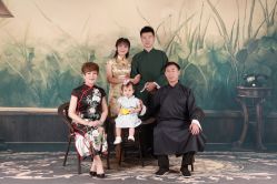 -时光纪亲子全家福照相馆(静安店母女写真父母纪念照)