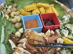 -七的湖·晚芳亭·阳澄湖农家菜·大闸蟹(莲花岛店)