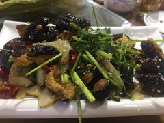 香脆蝉蛹-五谷粮煎饼卷大葱(景星店)