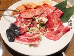 烤肉拼盘-美洲岛烤肉自助餐厅