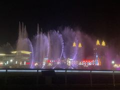 -大连星海广场音乐喷泉