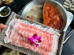 大刀五花肉-袍哥码头老火锅(横岗分店)