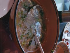 -陕北农家小吃风干羊肉剁荞面