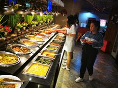 自助取餐区-好伦哥比萨烤肉自助(八里桥店)