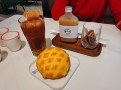 冠军玫瑰冰奶茶-柠檬树茶餐厅(海雅缤纷城店)