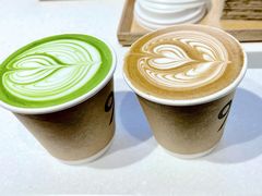 抹茶拿铁-% Arabica阿拉比卡咖啡(武康路店)