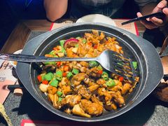 青椒紫苏味-蛙小侠·沸腾砂锅(南山欢乐颂店)
