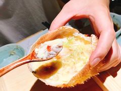 红毛蟹壳蒸蛋-蟹田居·活蟹料理(东城店)