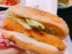 南美烟熏鸡腿堡-德克士(文一店)