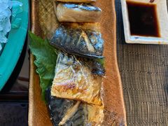 烤青花鱼-柚·日式料理-富力万丽酒店