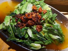 豆豉鲮鱼油麦菜-幸福里时光餐吧