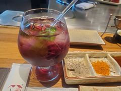 黑加仑气泡水-赤坂亭·M9和牛烧肉·铁板烧(合肥万象城店)