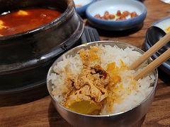 -明洞阿姨·韩式酱蟹烤肉·创意料理(三元桥店)