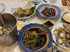 一桶蚬子-渔娘渔家丹东海鲜(东直门店)