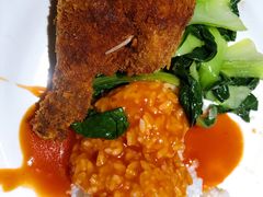 鸡腿饭-北大家园食堂